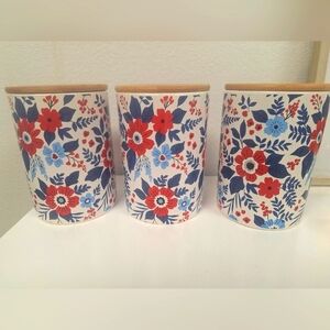 Storage Canisters - Kitchen/Home - 3pc Set - New